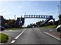 Footbridge over A38 at Landrake