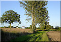 Fields east of Lapley, Staffordshire