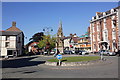 SJ1258 : St Peter's Square, Ruthin by Jeff Buck