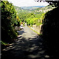 From shadow to sunshine, Orchard Lane, Brimscombe