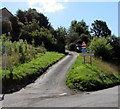 Walls Quarry name sign, Brimscombe