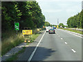 The A34 northbound towards the A4130