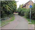 Cycle lane - look both ways, Warwick