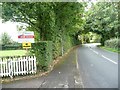 Protest signs, Kirkham Road, Treales