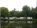 Caravan Park by the River Thames