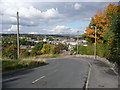 Bend in Healey Wood Lane, Rastrick