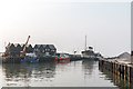 TR1067 : The Harbour, Whitstable, Kent by Christine Matthews