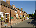 Shops and housing in Upper Arley, Worcestershire