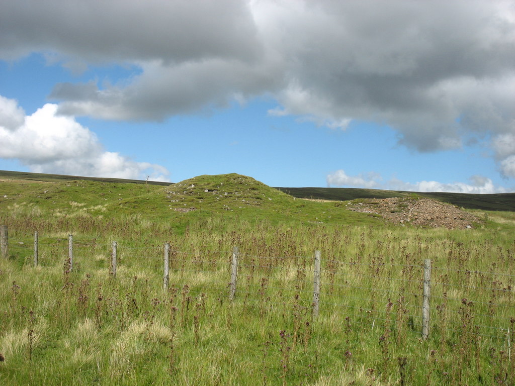 Mining debris near Swinhope Head © David Purchase :: Geograph Britain ...