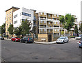 Flats at corner of Gale and Hawgood Streets