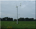 Wind turbine in pasture, Streethead