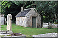 The watch house at Duffus Old Kirkyard