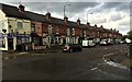 Corner shop and terraced houses - Bathley Street