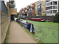 Tramps Retreat, narrowboat on the Limehouse Cut