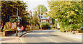 Wandsworth (Putney), 1990: NW on Upper Richmond Road approaching West Hill