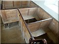 SY2599 : Box pews, Loughwood Meeting House by Robin Drayton