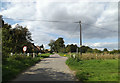 TM1065 : Oak Farm Lane, Mendlesham by Geographer