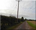 Very minor road near manor farm