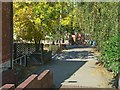 Footpath into town from the canal