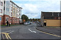 Road into Brooms Road Car Park