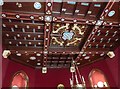 SS9615 : Another beautiful ceiling, Knightshayes Court by Derek Voller