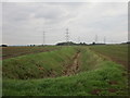 SE8108 : Drain and farm track by Jonathan Thacker