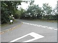 Harmonds Wood Close at the junction of Cock Lane