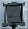 Sign for the White Pheasant, Fordham