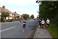 Runners on Hull Road