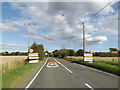 Entering Pettaugh on the A1120