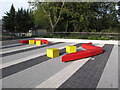 Woodward Hall, Imperial College, seating in small open space