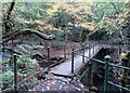 Footbridge over Eagley Brook