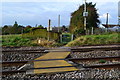 Pedestrian level crossing towards Knowle