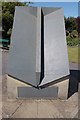 Double-polar mean time sundial, Wharfemeadows Park, Otley