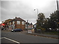 Parish Lane at the junction of Thesiger Road