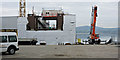 Hybrid ferry under construction at Ferguson Marine