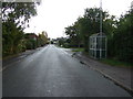 Bus stop and shelter on Toyse Lane, Burwell