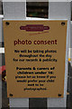 NY7146 : Photo Consent Notice by Ian S