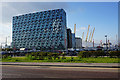 Buildings by the O2 Arena