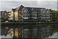 Flats beside the Thames