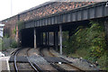 Bridge carrying Caryl Street over the railway at Brunswick Station