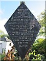 Old MWB sign by the bridge over the New River, Bush Hill Road, N21