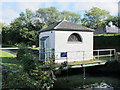 Sluice House on the New River just north of Bush Hill Road, N21