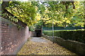 Subway under railway beside Newsham Park, Liverpool