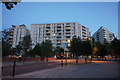 Apartment blocks at Stratford