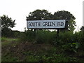 South Green Road sign