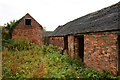 SK3614 : Derelict barns at Packington Hall Farm by Oliver Mills