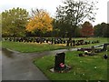 SJ8246 : Silverdale Cemetery by Jonathan Hutchins