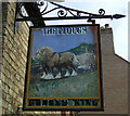 Sign for the Plough, Little Downham