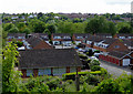 Modern housing at Wribbenhall near Bewdley, Worcestershire